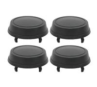 LIUIN 4 pièces Cache Moyeux pour Ford Transit Mk4 Mk5 Mk6 Mk7 (1991-2014), BBB Auto Cache Moyeux Capuchons de Centre in ABS Enjoliveurs Centre de Roue de Voiture Cache de Roue Centrale