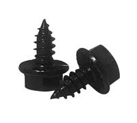 Liujiami M4 M5 M6 M8 Hex Rondelle Tête Vis Autotaraudeuse Acier Carbone Vis à Bois Hexagonale Bride Croix Vis Mécanique pour Voiture Plastique Métal Travail du Bois