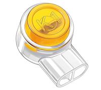 LIUJINCAN Lot de 100 Connecteurs UY K1 Étanches pour Câble Réseau, Téléphone et Fils Faible Courant, Double Lame Résistant à l'Humidité, Remplis de Gel