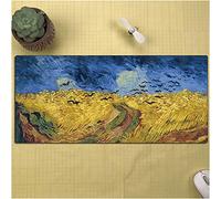 LIUJUAN Tapis De Souris Bureau Grand Casier Surdimensionné Van Gogh Tapis De Souris Pad De Bureau Pad Clavier-1_400X900Mm_3 Mm