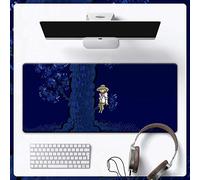 LIUJUAN Tapis De Souris Bureau Grand Mignon Dessin Animé Van Gogh Tapis De Souris Super Grande Personnalité Fille Frais Littéraire Créatif Tapis De Table Anime Personnalisé Ins Vent-7_400X800Mm_3 Mm