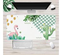 LIUJUAN Tapis De Souris Bureau Grand Tapis De Souris Jolie Fille Littéraire Super Grande Bâche Tapis De Souris Ins Vent Style Européen Simple-B_800X300Mm_3 Mm