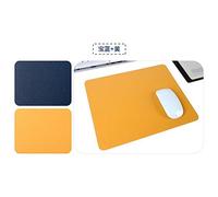 LIUJUAN Tapis De Souris Bureau Grand Tapis De Souris Petit Cuir Mignon Solide Couleur Étanche Pad Simple en Cuir Pad Ordinateur Portable-Je_400X300Mm