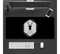 LIUJUAN Tapis De Souris Bureau Grand Tapis De Souris Simple Jeu De Bureau Surdimensionné Clavier De Dessin Animé Masculin Personnalité Créative Tablette De Bureau-H_800X300Mm_3 Mm