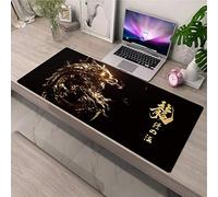 LIUJUAN Tapis De Souris Bureau Grand Tapis De Souris Surdimensionné Simple Jeu De Bureau Gaming Tapis De Table Rembourré Étanche pour Ordinateur Portable-Oui_400X900Mm