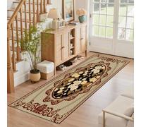 LIUJYUAN Tapis Couloir Absorbant Couloir Antidérapant 75x100cm E | Lavable Tapis Compatible Avec Chauffage Au Sol Pour Salle A Manger Balcon Bain Chevet
