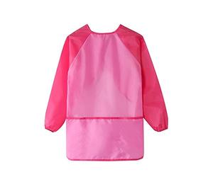 LIUJZZJ 1 Pièces Blouse Peinture Enfant Tablier de Peinture Imperméable Blouse de Peinture pour Enfant Manche Longue