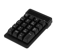 Liukouu Clavier numérique Bluetooth, pavé numérique Bluetooth à 19 Touches Connexion 10 m 10 Millions de clics Clavier numérique Bluetooth Souris Clavier numérique Bluetooth Rechargeable
