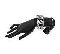 LIUL Hip Hop exagéré chaînes à maillons épais Bracelet pour Femmes matériel Gros Bracelets Larges Mode chaînes à la Main Bijoux