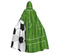 Liulannq Cape à capuche unisexe pour le sport de football, Halloween, costume de mascarade de Noël, costume de sorcière de vampire pour adulte, accessoires exquis.