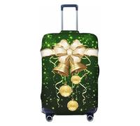 Liulannq Housse de protection élastique pour valise, décore et protège votre valise de la poussière et des rayures., Noir , L