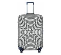 Liulannq Housse de protection très élastique pour valise, décore et protège votre valise de la poussière et des rayures., Noir , XL