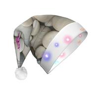 Liulannq Les pierres avec œillets roses peuvent être portés par les hommes, les femmes et les enfants, et sont également des cadeaux de vacances. Ils peuvent également être utilisés pour décorer les