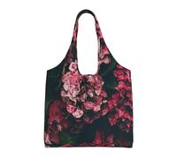 Liulannq Sac à main en toile triangulaire à une épaule, respectueux de l'environnement, peut être réutilisé, super durable et lavable.