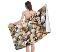 Liulannq Serviette de bain absorbante en microfibre Various Shells