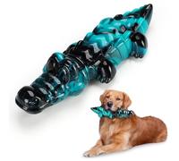 LIULINY Jouets à Mâcher Chiens Agressifs, Jouet à Mâcher Indestructible, Forme D'alligator, Nettoyage des Dents des Animaux de Compagnie, pour L'entraînement, Le Nettoyage des Dents