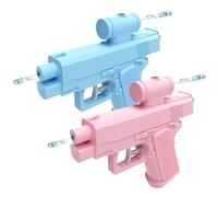 LIULINY Lot de 2 Jeux Pistolets Eau Inversés, Compulsive Two Way Prank Gun | Reverse Pistolet a Eau Enfant, Cadeaux Fantaisie Idéaux pour Amis, Camarades de t Famille