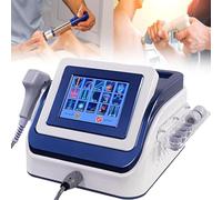 LIULIQ Appareil De Thérapie par Ondes De Choc, Machine De Thérapie par Ondes De Choc Focalisées avec 5 Têtes De Travail, 12 Modes De Fonctionnement Et Intensité De Travail Réglable De 0,5 À 8 Bars