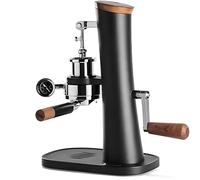 LIULIQ Ensemble Cafetière Manuelle, Machine À Expresso À Manivelle avec Manomètre Et Porte-Filtre De 58 Mm, Fonction De Pré-Infusion, Réservoir d'eau De 130 ML Maximum, pour La Maison Et Les Voyages