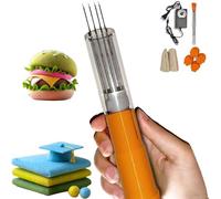 LIULIQ Kit De Feutrage À Aiguilles Portatif, Machine À Feutrer Électrique avec Changement D'aiguilles Facile, Course du Moteur De 2 Cm, 1 À 7 Aiguilles Réglables Et Contrôle De La Vitesse