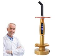 LIULIQ Lampe De Polymérisation À LED avec 3 Modes De Fonctionnement, Temps De Polymérisation Réglable De 5 À 40 Secondes Convient pour Les Soins Dentaires À Domicile