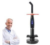 LIULIQ Lampe De Polymérisation À LED avec 3 Modes De Fonctionnement, Temps De Polymérisation Réglable De 5 À 40 Secondes Convient pour Les Soins Dentaires À Domicile