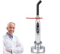 LIULIQ Lampe De Polymérisation À LED avec 3 Modes De Fonctionnement, Temps De Polymérisation Réglable De 5 À 40 Secondes Convient pour Les Soins Dentaires À Domicile