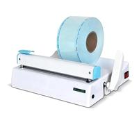 LIULIQ Scelleuse Thermique Médicale Automatique, Machine De Scellage Automatique avec Pieds Antidérapants, Largeur De Scellage Maximale 300 Mm pour L'emballage De Produits Médicaux Dentaires