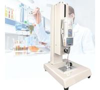 LIULIQ Testeur De Force De Traction Numérique, Dynamomètre De Traction Haute Précision 10-1000 N avec Banc D'essai Et Commande Manuelle, Gabarit 0-8 Mm, Course 300 Mm, Affichage Clair pour Les Essais