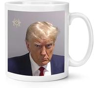 LIULIUQI Tasse à café Donald Trump à collectionner - Tasse à shot amusante, montrez votre soutien au 45e président avec cette tasse accrocheuse - Idéal pour les amateurs de café et les fans de Trump