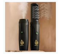 LIULIWEIFA Encensoir électrique à vis Peigne Bakhoor Charge USB Brûleur d'encens DH Porte-encens 2024 Arabie Cadeaux de Noël musulmans Ramadan,B26 Black