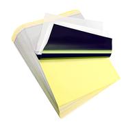 LIUMATE 100 Feuilles Papier de Transfert de Tatouage - Format A4 Papier Carbone Pochoir, Papier de Transfert de Tatouage Thermique Copieur Papier pour Imprimante de Tatouage