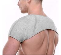 Liummrcy Double épaule, orthèse d'épaule, orthèse de Soutien soulagement de la Douleur Compression épaule Chaude Wrap Protecteur Chaud épaule orthèse Hiver Chaud épaulettes pour Femmes et Hommes (M)