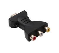 Liummrcy HDMI vers 3 adaptateurs RCA Portables HDMI AV Câble vidéo VHS vers Le convertisseur numérique HDMI en 3 adaptateurs RCA Portables HDMI à AV Rouge Blanc Jaune HDMI au convertisseur AV