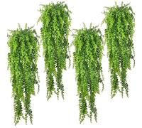 Liummrcy Plantes Reptiles suspendues de Fausses vignes Boston grimpant du Terrarium Plante avec Aspiration pour Les Dragons barbus Lizards Lizards Geckos Animaux de Compagnie de Serpent de Crabe