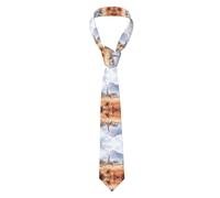 LiuMng Cravate de Noël pour homme Motif girafe africaine savane - Cravate formelle pour homme - Cravate pour homme pour le travail et le mariage