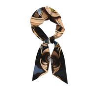 LiuMng Écharpe tendance tendance pour femme avec engrenages steampunk - Écharpe imprimée en satin polyvalent pour femme, châle pour le style, la chaleur et le cadeau