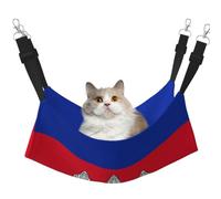 LiuMng Grand hamac pour chat - Lit réglable pour animal domestique - Imprimé drapeau du Cambodge - Tapis de repos pour chaton et petits animaux