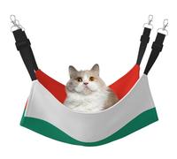 LiuMng Hamac pour chat - Lit réglable pour animal domestique - Imprimé drapeau bulgare - Tapis de repos pour chaton, grand et petit animal