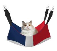LiuMng Hamac pour chat - Lit réglable pour animal domestique - Imprimé République dominicaine - Tapis de repos pour chaton et petits animaux de taille moyenne