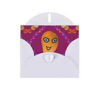 LiuMng Jolies cartes de vœux Smiley Mango pour toutes les occasions Cartes de vœux de Noël