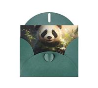LiuMng Lot de cartes vierges avec enveloppes vert foncé - Jolies cartes de vœux d'anniversaire - 10,2 x 15,2 cm - Pour toutes les occasions