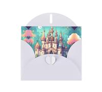 LiuMng Magnifique lot de cartes de vœux de vœux pour toutes les occasions Motif château classique