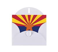 LiuMng Superbe lot de cartes de vœux avec drapeau de l'Arizona pour toutes les occasions Cartes de vœux de Noël