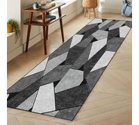 LIUNADM Tapis Couloir Long 80 x 200 cm Lavable en Machine, Antidérapant Tapis Vinyle Cuisine Long, Absorbant, Résistant Aux Taches Moderne pour Couloir et Salon, Entrée, Chambre, C