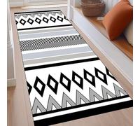 LIUNADM Tapis Cuisine Devant Evier 40 x 90 cm Antidérapant et Lavable Tapis de Passage Doux Moderne Facile d'entretien sur Mesure pour Couloir, Buanderie, Salle de Bains, A
