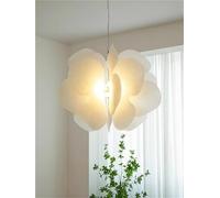 LIUNJHUY Lampes suspendues Blanches LED G9 Suspension pour Salon Chambre Acrylique Lustre décorations pour la Maison Lustre luminaire Interesting