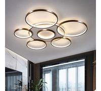 LIUNJHUY Plafonnier LED Salon Spot Dimmable Télécommande Plafonnier Moderne Minimaliste Éclairage De Plafond Maison Hall Intérieur Suspension Salon Chambre Bar Café Décorati Interesting