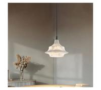 LIUNJHUY Série de marbre Naturel LED Lustre Suspension Luminaire Lampen albâtre Lampe Suspendue pour Salon(G) Interesting