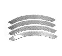 LiuROSE Voiture Roue Sourcils Protection pour BMW 6 Series GT 630i 640i Debut Edition 630d 2000-2023 2024,Universel Protection Anti-Collision Élargissement d'aile de Roue Décoration,C-Silver